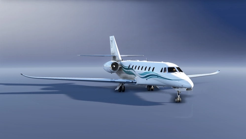 Skyward Simulations Cessna Citation Sovereign+ - RWY09 ExecJet Livery Pack