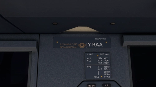 RJ JY-RAA selcal plate