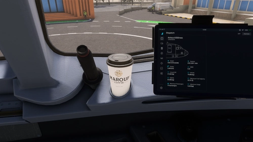 Marouf coffee cup FBW A32NX