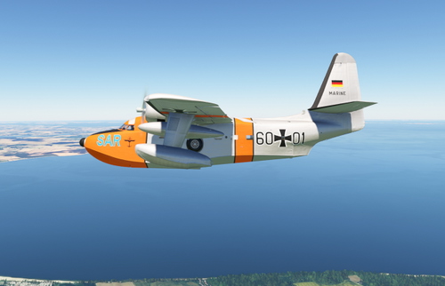 Grumman HU 16 Albatross German Marine Codes 6001 to 6008