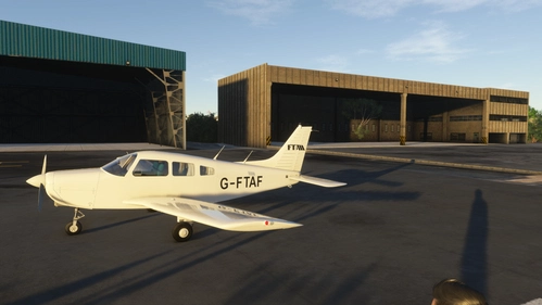 Just Flight PA28 Warrior II G-FTAF