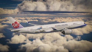 China Airlines | Syrmaticus Mikado & Urocissa Caerulea Livery | inibuilds A350 Airliner thumbnail 8