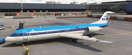 KLM Royal Dutch Airlines - Fokker 100 - PH-KLH