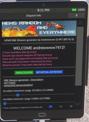 HPG Airbus H145 Action pack: HEMS Random and Anywhere mission thumbnail 12