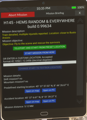 HPG Airbus H145 Action pack: HEMS Random and Anywhere mission thumbnail 16