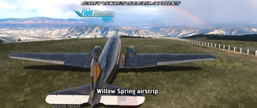 Willow Spring airstrip, Colorado, USA