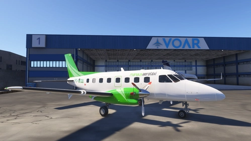 Nextgen EMB110P Manaus Aerotaxi PT-WDB livery