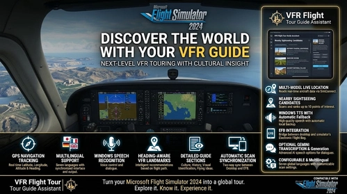 VFR Flight Tour Guide Assistant