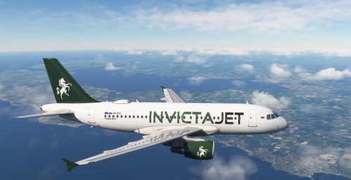 Invictajet Virtual UK A319 G-VMSE (CFM)