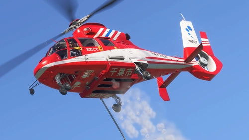 Taog's Hangar AS365N2 | Chiba City Fire Department | JA6687 / JA03CF
