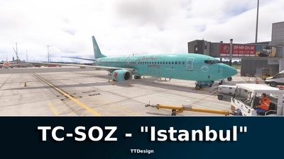 PMDG 737-800 Livery - SunExpress - TC-SOZ - "Istanbul"