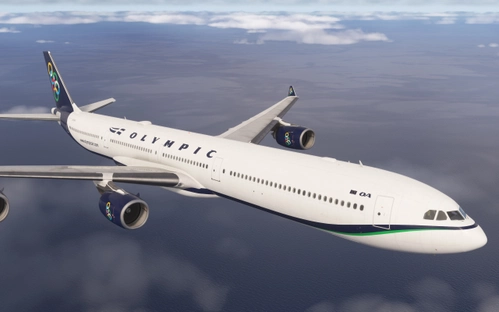 Olympic Air Airbus A340-600 Aerosoft Fictional