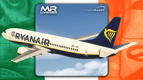 CSS | Boeing 737-400 | Ryanair | EI-JRE (fictional painted)