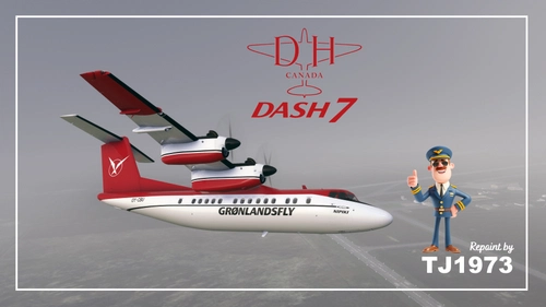 PILOT's DHC-7 Grønlandsfly (Air Greenland) 'OY-CBU'