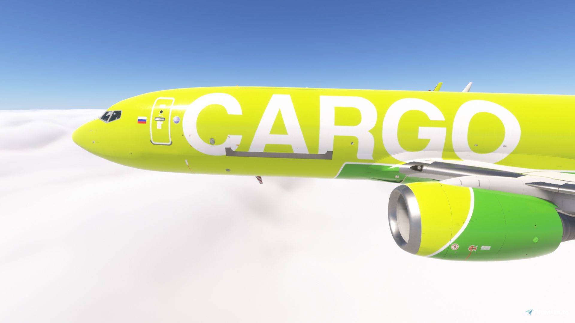PMDG 737-800BCF S7 Airlines Cargo (VP-BEM/RA-73467) - Image 1