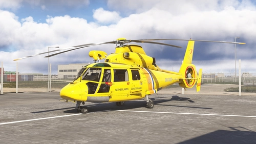 Taog's Hangar AS365 Dauphin - OO-NSZ Noordzee Helikopters Vlaanderen
