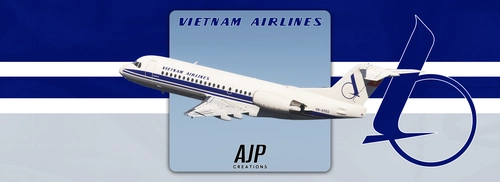 Vietnam Airlines - VN-A502 - JustFlight Fokker 70