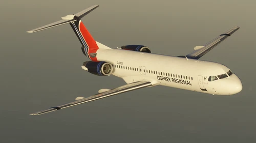 Osprey Airways Pack | Just Flight Fokker F100