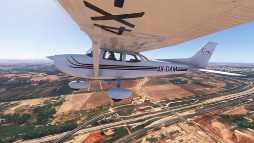 Israeli Cessna 172M (bagolu)