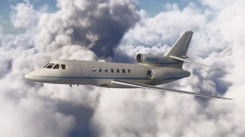 Contrail Falcon 50 N500AF