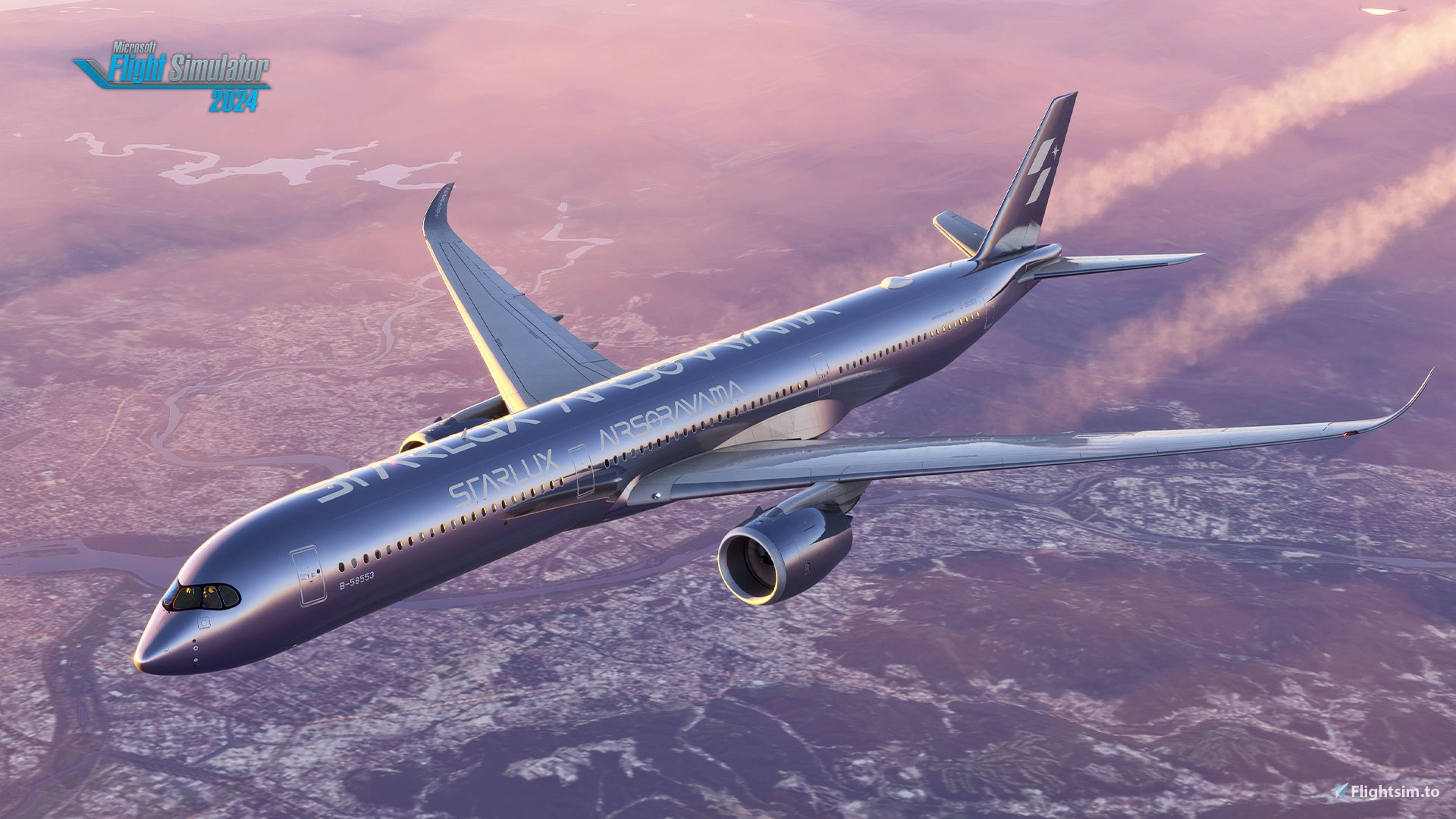 iniBuilds A350-1000 STARLUX Airlines AIRSORAYAMA - Image 1