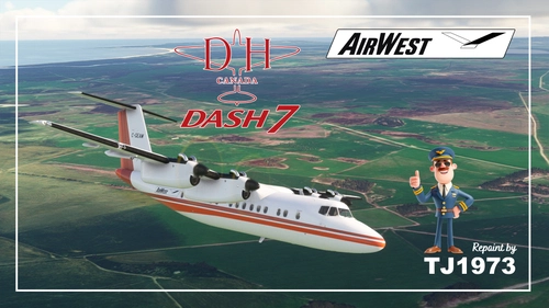 PILOT's DHC-7 Air West 'C-GEAW'