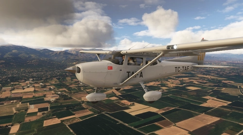 MSFS 2024 - Cessna 172S Turkish Airlines Flight Academy (TAFA) Livery