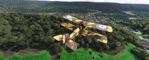 Royal Aircraft Factory SE.5A D3511 Maj. Dallas