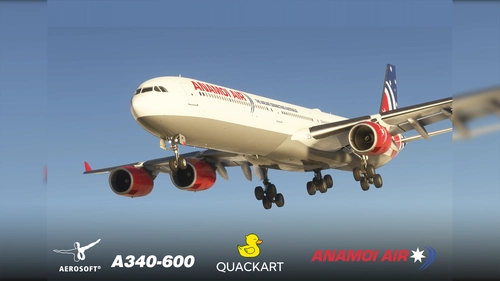 Anamoi Air VH-PHF | Aerosoft A340-600