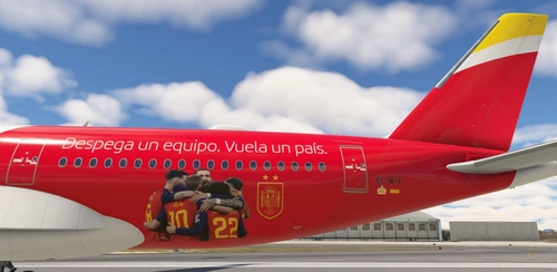 Inibuilds A359 ｜IBERIA ｜EC - MYX  "Paco de Lucia" SE World Champions Livery