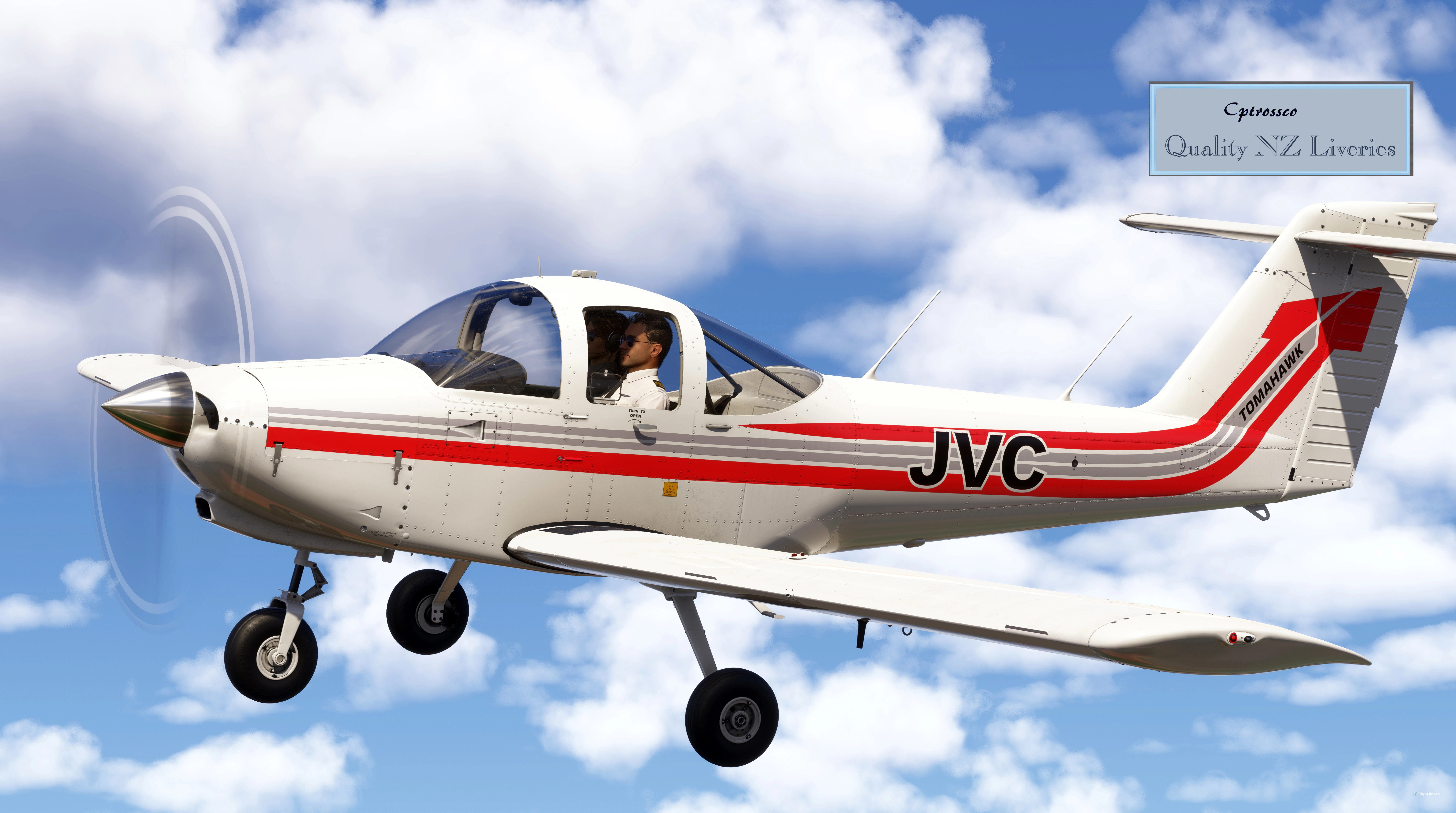 JustFlight PA-38 Piper Tomahawk | ZK-JVC | Air Hawkes Bay Ltd (Air