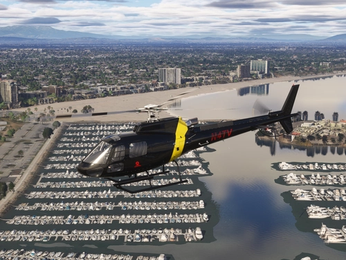 CowanSim H125 Coastal Helicopters N4TV
