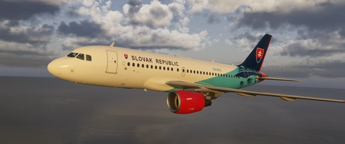 FENIX A319 Slovak Republic — OM-BYK / OM-BYA