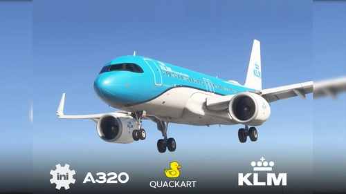 KLM PH-AXA | Inibuilds A320neo