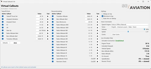 Virtual Callouts