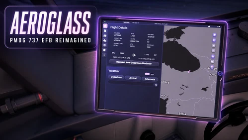 AERO GLASS UI | PMDG 737-800 UI RE-IMAGINED