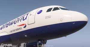 British Airways 'Oneworld' G-EUYR | Fenix A320 SL thumbnail 4