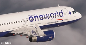 British Airways 'Oneworld' G-EUYR | Fenix A320 SL thumbnail 9