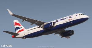 British Airways 'Oneworld' G-EUYR | Fenix A320 SL thumbnail 10