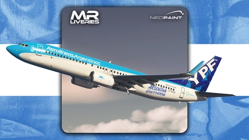 PMDG | Boeing 737-800 | Aerolineas Argentinas | LV-GGQ (YPF Livery)