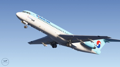 Korean Air Fleet Pack (w/ Custom Cabin) [Fokker 100]