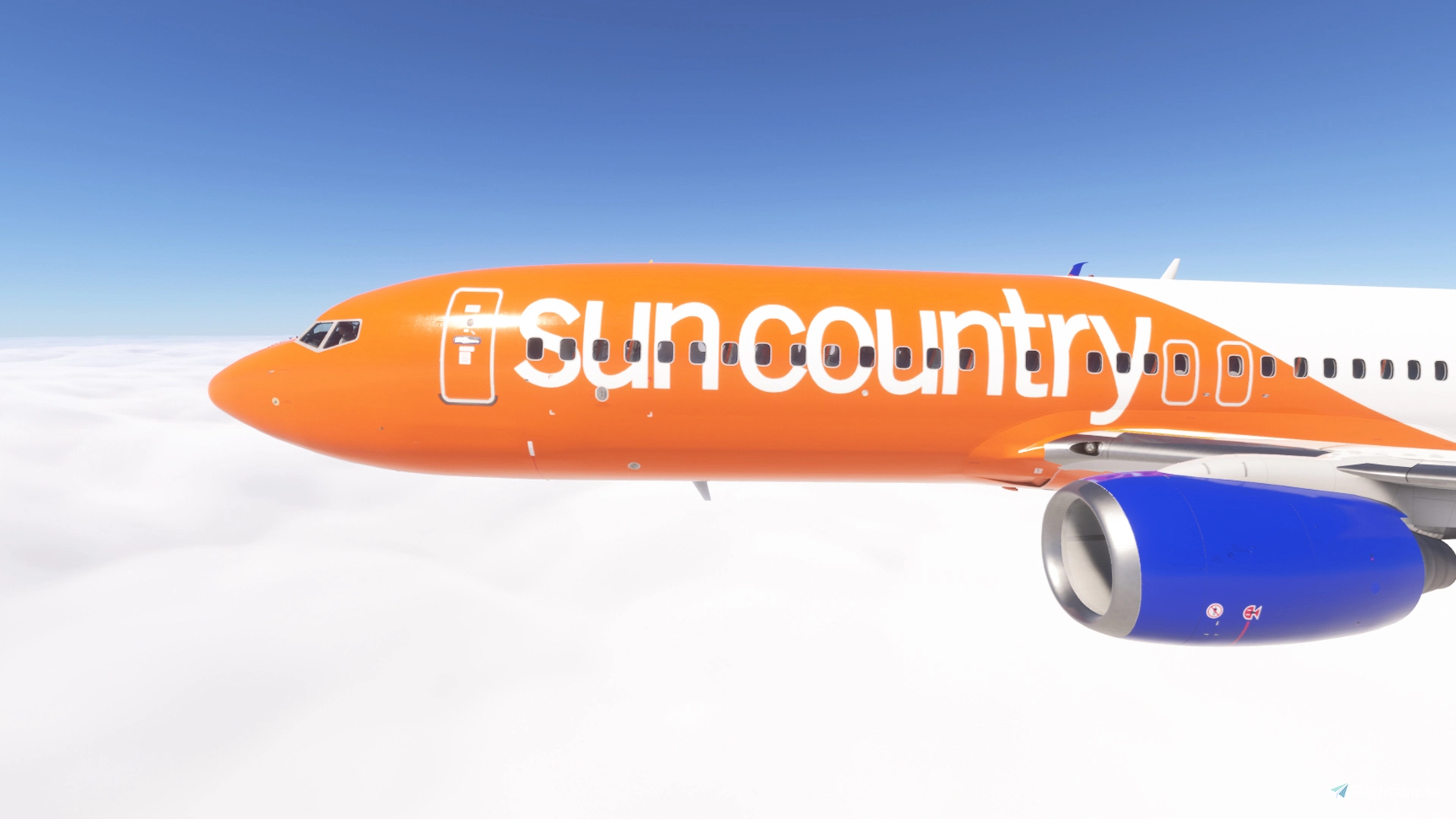 PMDG 737-800 /w cabin Sun Country Airlines fleet (regular + retro + Minnesota Athletics special) - Image 1