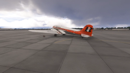 Douglas DC-3 Bonanza Air Lines N491