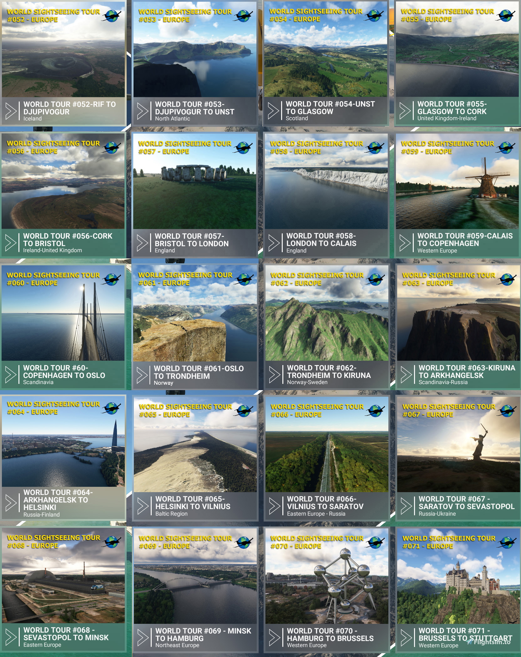 World Sightseeing Tour - Bush Trips Part 4 - Europe (Work in Progress) - Image 1