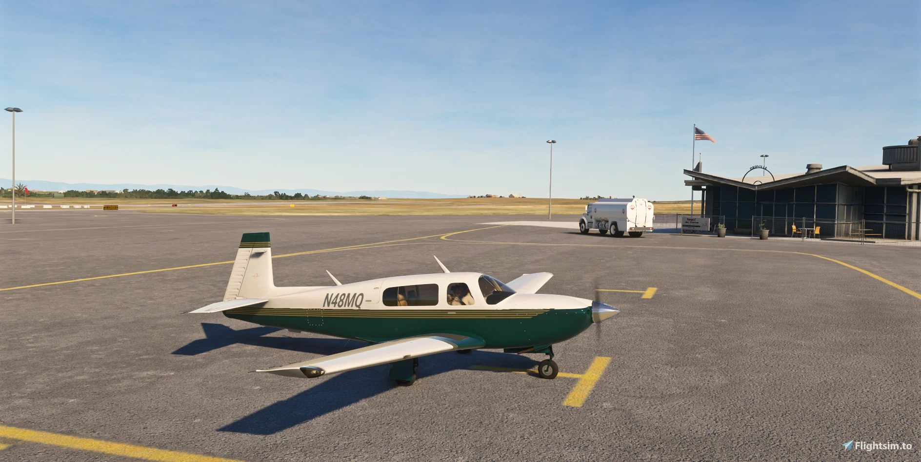 KOVE FBO and Ramp Area
