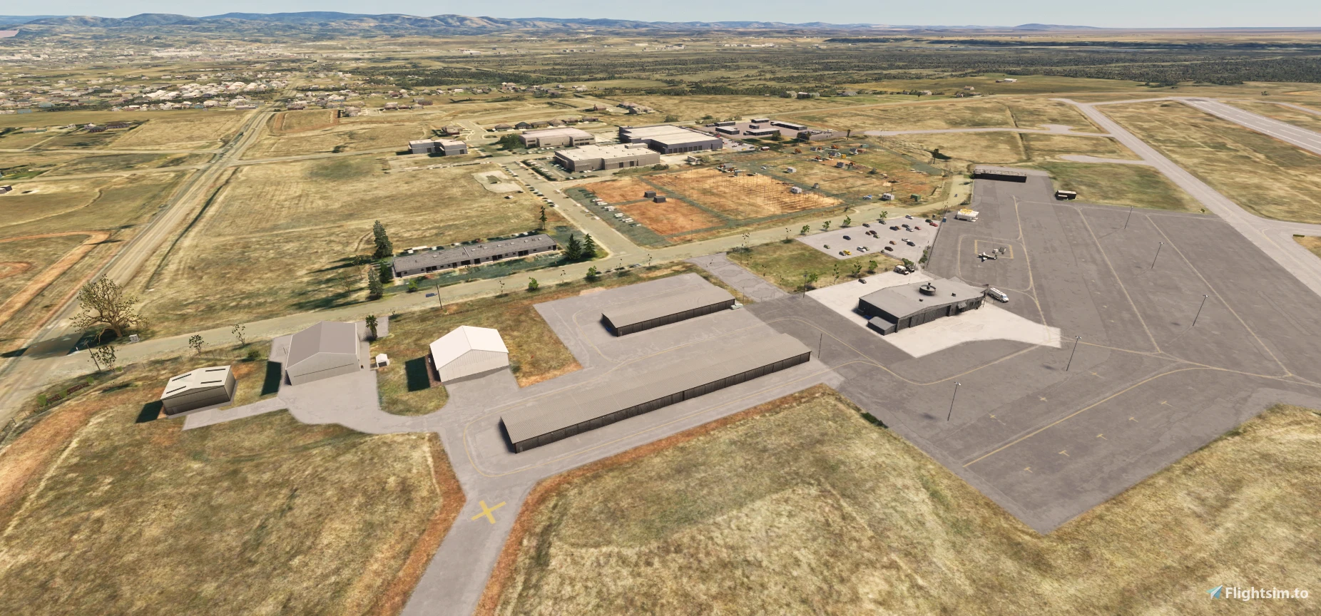 KOVE Aerial View