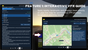 VFR Assistant (POI Scanner&Wiki, AI Copilot, Flight Logs, Browser, Spotify, Voice Commands and more) thumbnail 7