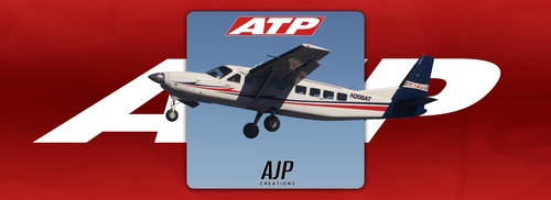 ATP Flight School - N208FA - Black Square Cessna 208 Caravan