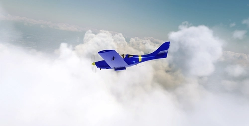 Flightsim Pictures Scott livery for the JMB Aviation VL-3 915iS