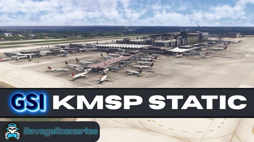 GSI KMSP Static Aircraft